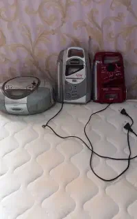 3 عدد رادیو ظبط قدیمی کلکسیونی سالم