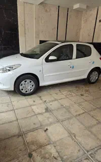 پژو207iدستی سقف شیشه ارتقایافتهTU5Pورینگ فولادی