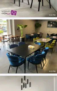 میز صندلی پلانتر ناهارخوری رستورانی فست فود جیگرگی
