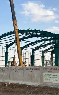 سوله اسکلت تیرورق ساخت و نصب،جوشکاری