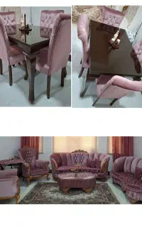 مبل،میز نهار خوری،آینه کنسول، بوفه،میز عسلی تاشو