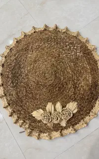 سفره ‌و سبد حصیری شیک
