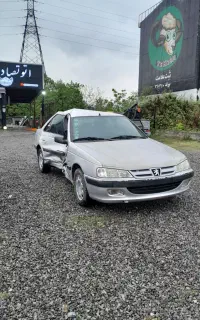 پژو پارس مدل 87 تصادفی