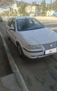 فروش خودرو سمند Lxساده سفید مدل 1399کم کار