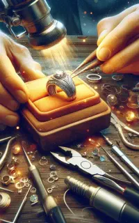 آموزش تعمیرات و مونتاژ طلا و نقره