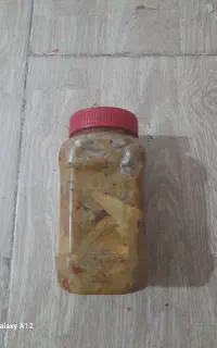 ترشی انبه خانگی با طعم عالی.و کاملا بهداشتی