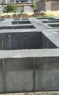 اجرا وساخت سازه فلزی بتنی شناژ