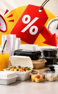 فروش ویژه محصولات یکبارمصرف با قیمت استثنایی