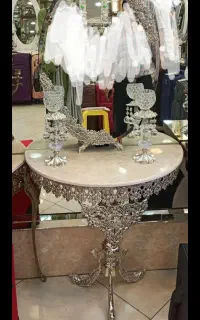 آیینه و پایه و شمعدان