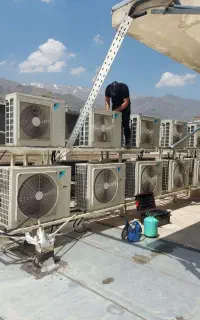 نصب،تعمیرات،شست و شوی کولر اسپیلت