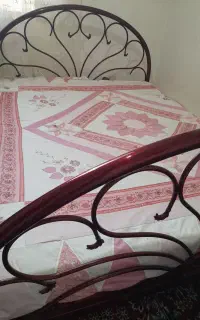 تخت خواب دونفره  فلزی