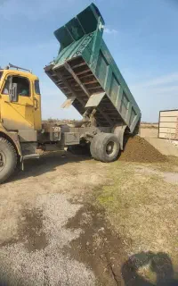 بورس ماسه جوبن شن ۰۶ نخودی مخلوط کامیون بیل