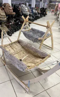 گهواره سنتی بانوج سیسمونی نوزاد تخت کنار مادر مدلq