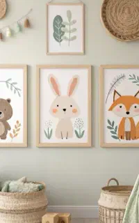 تابلو اتاق کودک و سیسمونی