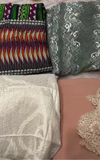 تعدادی موجودی پارچه