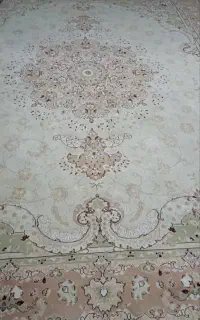 ۲ تخته فرش ۱۲ متری رنگ کرم