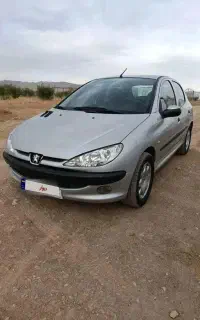 ۲۰۶ تیپ ۲ مدل ۸۷ بی‌رنگ  شاسی سالم