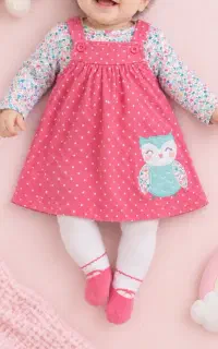 پوشاک بچگانه دخترانه وپسرانه نوزادی تا ۵ سال