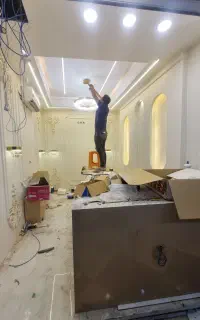 برقکاری ساختمان ، نصب و اجرای لاین نوری ، ایفون
