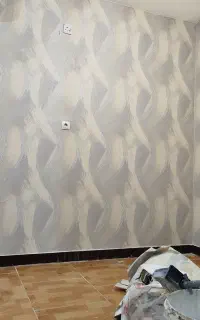 نصب کاغذ دیواری