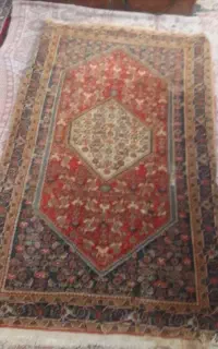قالیچه ای بیجار کهنه مال