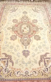 فرش۹ متری ۵۰۰ شانه نگین  مشهد گل برجسته