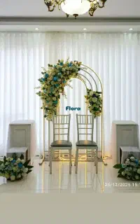 گل آرایی و بادکنک آرایی تشریفات فلورا