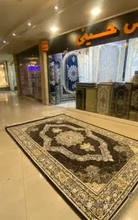 فرش هراجینه هفته ۶ متری سالاری مشکی