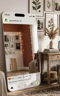 اجرا انواع آینه های اینستاگرامی