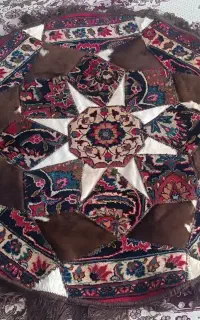 دو عدد فرش پوستی