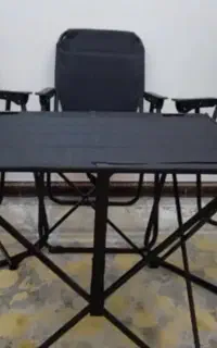 صندلی مسافرتی  و میز ست موجود تولید به مصرف