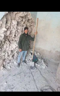 تخریب تکاندن گچ بتن بلوک وانواع تخریب کندکاری