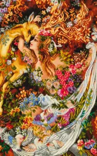 تابلو فرش دستبافت