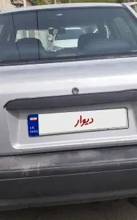 پراید نقره ای مدل ۱۳۹۳