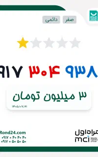سیم کارت رند اقتصادی صفر با کد فعالسازی