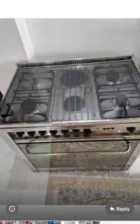 فرگاز مدل لوفرا ۶شعله استیل