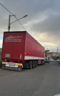 اجاره کانتینر کشنده مارال سه محور زیره بنز