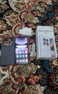 شیائومی Note 14pro 256 بدون نقطه لوازم تکمیل