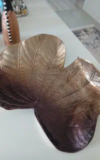 سینی آلمینیومی دکوری