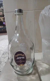 بطری شیشه‌ی آب