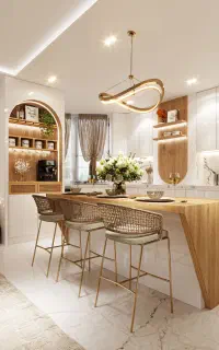 کابینت آشپزخانه شیک و باکیفیت در اسفراین