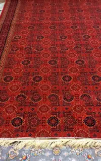 گلیم فرش گبه۶متر و۹متربدون استفاده