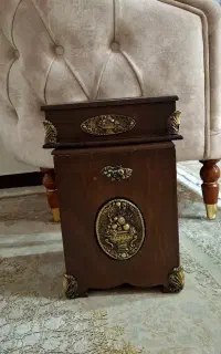 ست سطل و جادستمال چوبی