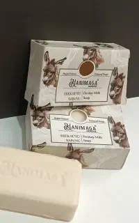 صابون شیر الاغ روشن کننده و نرم کننده