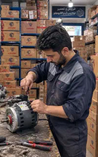 سیم پیچی،سرویس دینام کولر