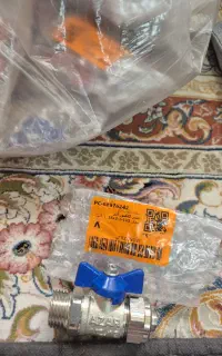 شیر کلکتور آبی و قرمز