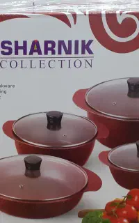 سرویس قابلمه ۸ پارچه گرانیت نو