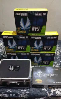 5 عدد کارت گرافیک Zotac 3060Ti 8G