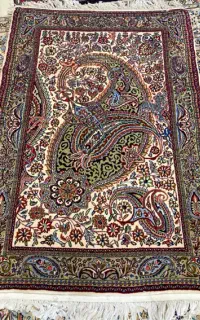 ذرع و نیم سایز( ۱*۱،۵)بافت ساروق جیریا اراک