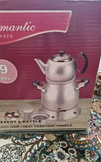 سرویس ۹ تیکه کتری وقوری اکبند